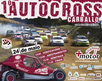 Cartel do I Autocross Carballo