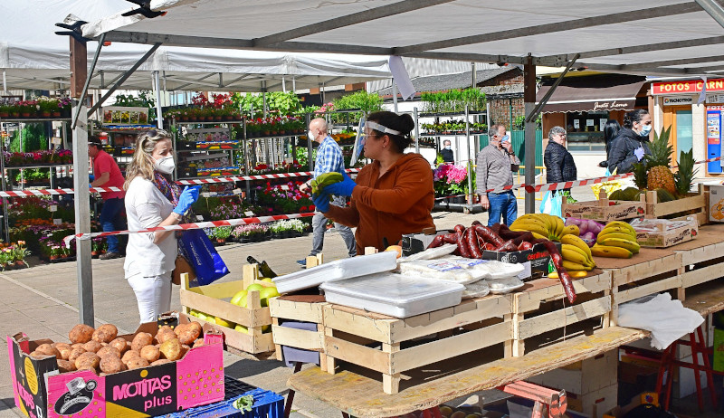 La feria ecolgica ofrece los mejores productos de huerta