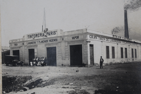 El patriarca de la familia aprendi en la tintorera Pars, en Las Palmas