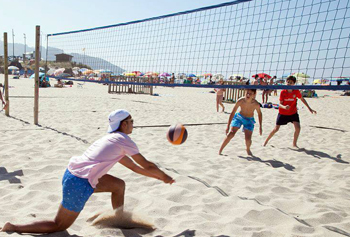 Volei Praia en Razo (Foto: Jorge Varela)